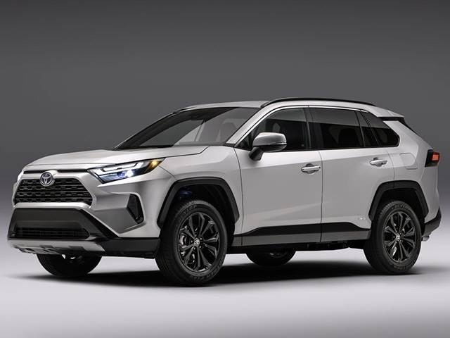 New 2023 Toyota RAV4 Hybrid Woodland Edition Prices Kelley Blue Book   2023 Toyota RAV4 Hybrid FrontSide TTRAV4HSE2301 640x480 